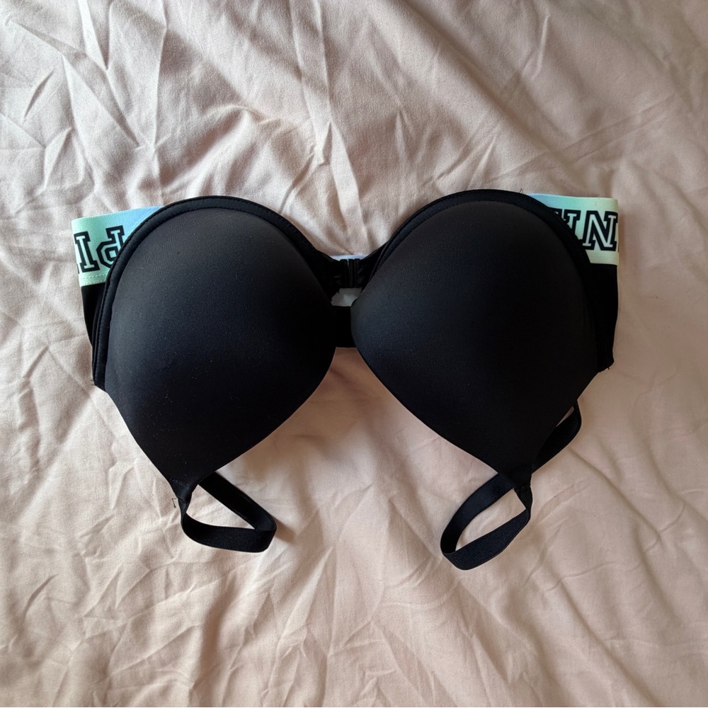 Victoria Secret Pink Black Women's Bra